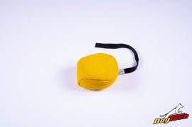 Dogtech Cotton Synth ball with handle Yellow