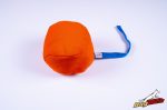   Dogtech Dogtech Cotton-synth ball 18 cm diameter with handle Orange