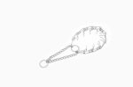SPRENGER Chrome 41 cm 2,25 mm scissors hook