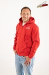 Dogtech Hooded with zip Red