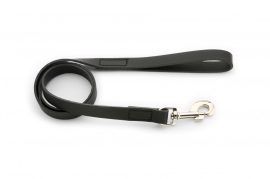 Dogtech 10 mm x 1300 mm with handle normal hook Black