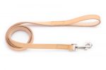 Dogtech  10 mm x 1300 mm with handle normal hook Tan