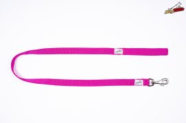 25 mm Leash 1,2 Meter with handle / normal hook colour Pink