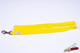 Dogtech Cotton-Synthet Leash without handle Yellow