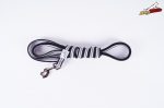 Dogtech 20 mm RUBBER Leash 10 Meter  normal hook with handle