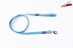 Dogtech 20 mm Leash 150 Cm with handle normal hook Skyblue