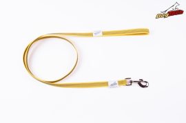 Dogtech 20 mm Leash 150 Cm with handle normal hook Yellow