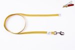 Dogtech 20 mm Leash 150 Cm without handle normal hook Yellow