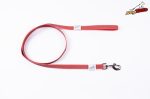 Dogtech  20 mm Leash 2 Meter with handle normal hook Red