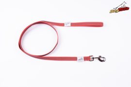 Dogtech  20 mm Leash 2 Meter with handle normal hook Red