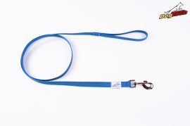 Dogtech 20 mm Leash 2 Meter with handle normal hook Royalblue