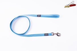 Dogtech 20 mm Leash 2 Meter with handle normal hook Skyblue