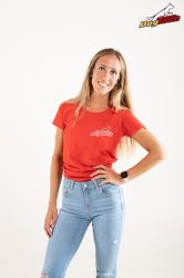 Dogtech  T-shirt size Lady Red