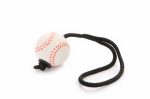 Dogtech 6 cm Softball with 30 cm rope with handle