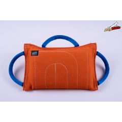 Dogtech Bite pillow made of cotton-synth. Orange