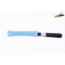 Dogtech 2,5 cm x 20 cm Tug made of cotton-synth material with handle COLOURS