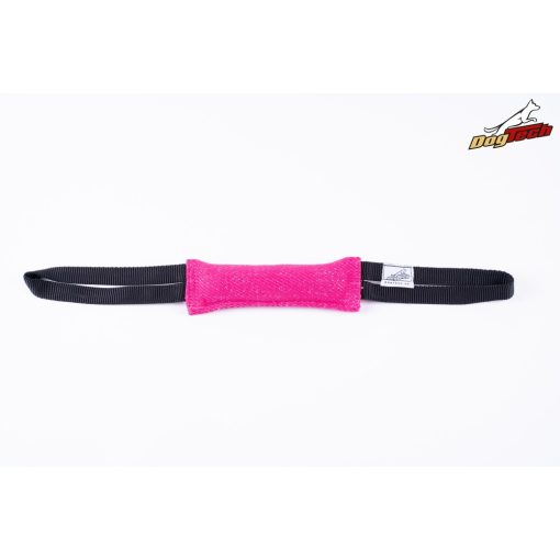 Dogtech  4 cm x 20 cm Tug made of cotton-synth material with 2 handle COLOURS