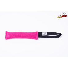 Dogtech  4 cm x 25 cm Tug made of cotton-synth material with handle COLOURS