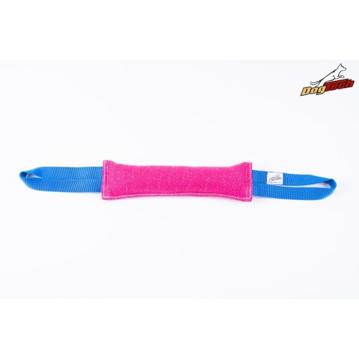 Dogtech  5 cm x 25 cm Tug made of cotton-synth material with 2 handle COLOURS