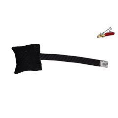   8 cm x 8 cm tug made of cotton-synthetic material / with handle 