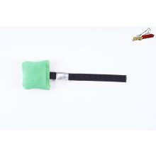 8 cm x 8 cm tug made of cotton-synthetic material / with handle 