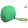 Dogtech Cotton-synth ball 18 cm diameter with handle Green