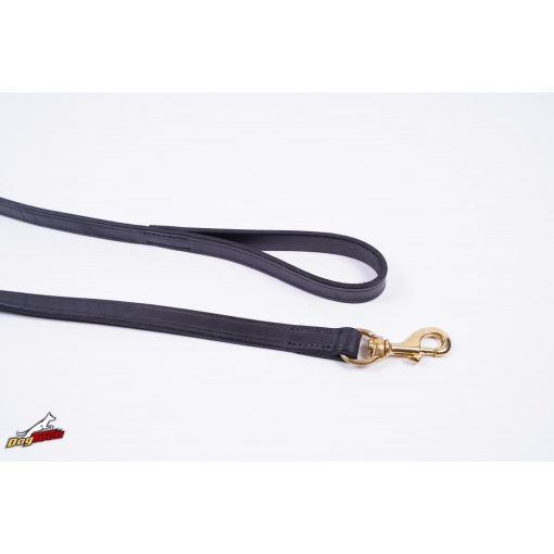 Extra leather leash 20mm x 1400mm with handle and brass hook