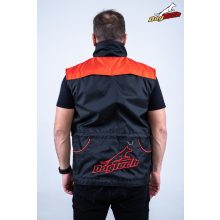 Dogtech Black-Red Training Vest