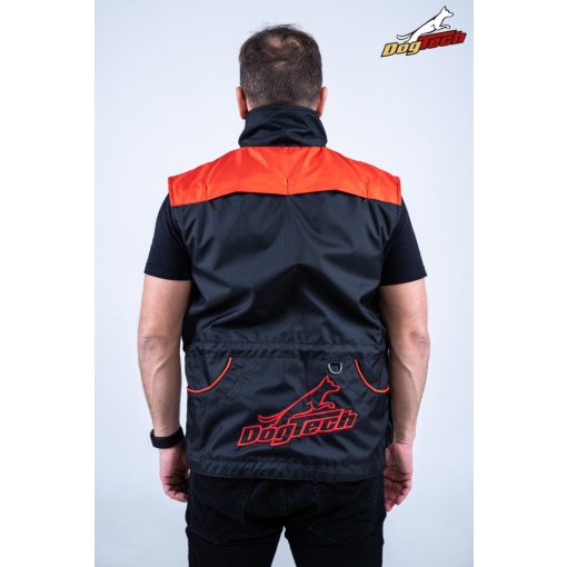 Dogtech Black-Red Training Vest