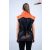 Dogtech Black-Orange Training Vest