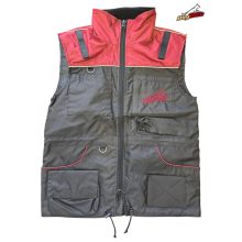 Dogtech Black - Dark red Training Vest