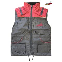 Dogtech Black - Dark red Training Vest