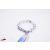 Chrome 41 cm 2,25 mm with scissors hook MINI