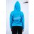 Turquoise Dogtech Lady Hoodie with zip