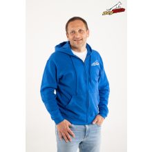 RoyalBlue Dogtech Man Hoodie with zip