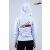 Grey Dogtech Lady Hoodie with zip 