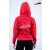 Red Dogtech Lady Hoodie with zip 