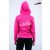 Pink Dogtech Lady Hoodie with zip 