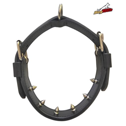 Leather Pinch Collar - 6 spikes