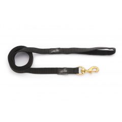 Dogtech 1 m leash with handle / Brass hook