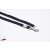 Dogtech 2 m leash without handle - Black