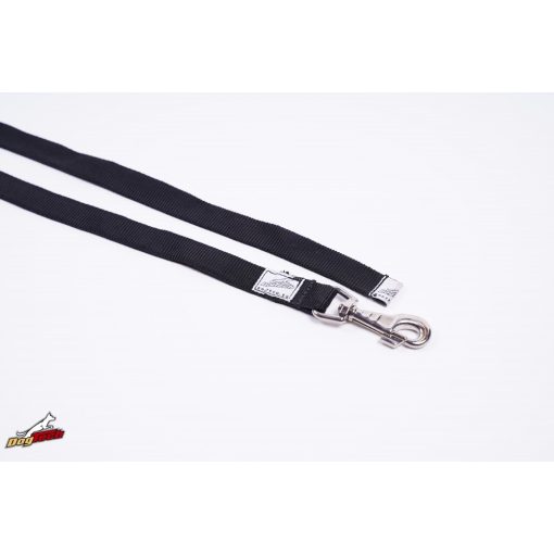 Dogtech 2 m leash without handle - Black