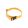 Dogtech Nylon collar 25mm x 450-650mm with plastic buckle Yellow