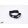 Black adjustable textil collar with handle and plastic buckle