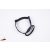 Black ylon collar with handle and plastic buckle