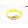 Dogtech Nylon collar with metal buckle - Yellow