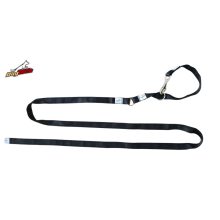 2 in 1 leash - Black 