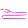 Two-function leash - Pink