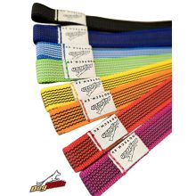 Contact leash with colored handle