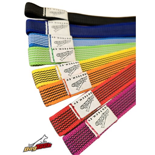 Contact leash with colored handle